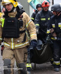 Rosjanie uderzyli w Dniepr. Trwa akcja ratunkowa