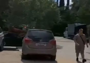 Nagranie z Krymu. Całkowity paraliż. Brak prądu i wody