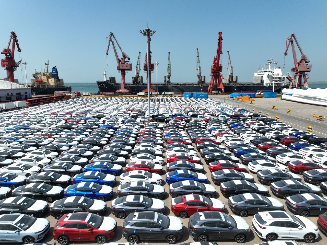 W pierwszym półroczu 2023 roku najwięcej chińskich samochodów trafiło do Rosji, Meksyku i Belgii