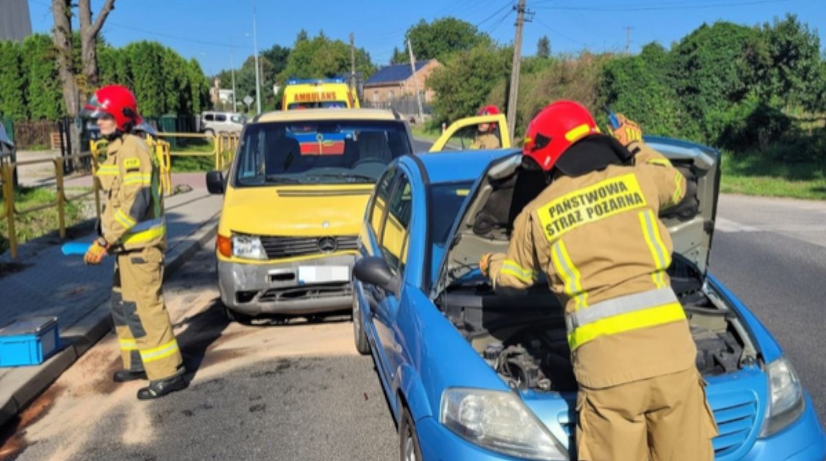 Sandomierz: Wypadek na DK79. Kierująca z citroena trafiła do szpitala