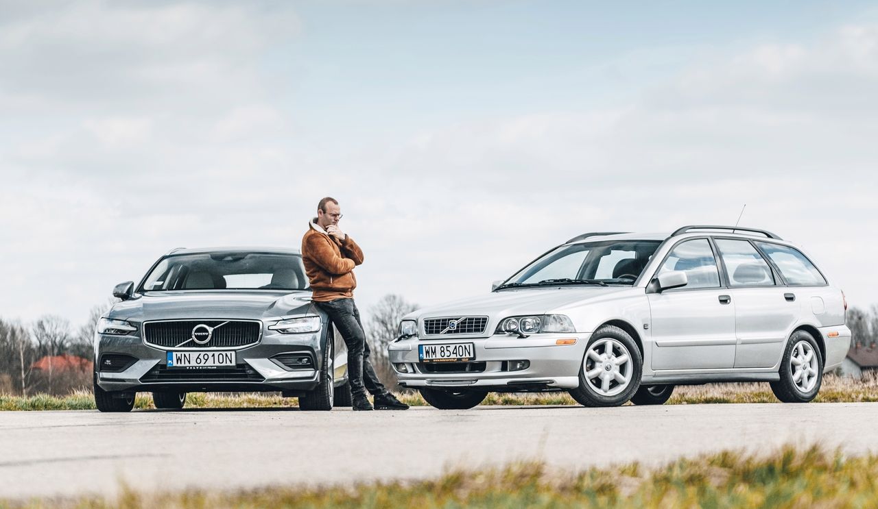 Porównanie: 20-letnie Volvo V40 vs. nowe Volvo V60. Naprawdę kiedyś było lepiej?
