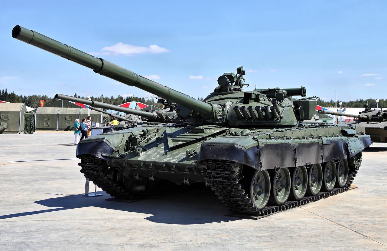 Czołg T-72A.