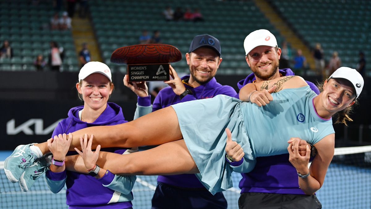 Team Igi Świątek. Ogromne wsparcie, nie tylko na korcie