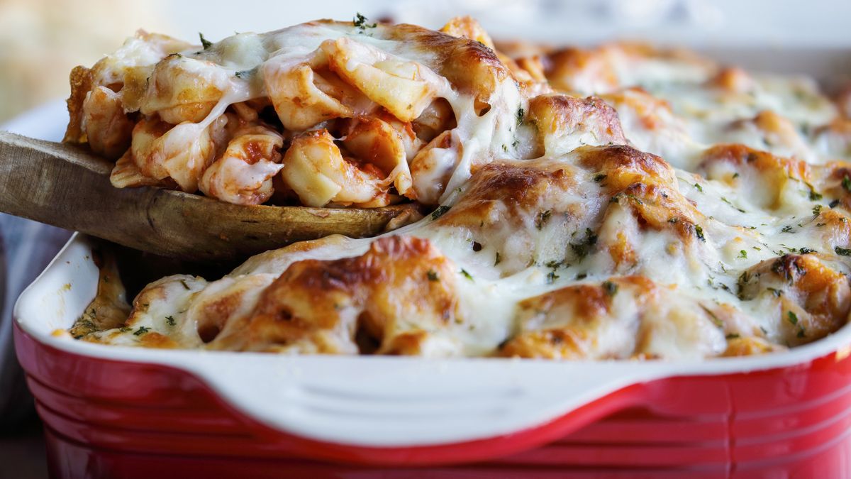 Domowa zapiekanka z tortellini