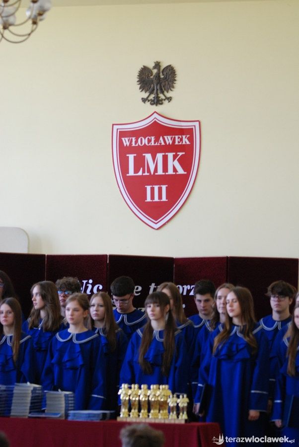 zakończenie roku maturzystów w III LO we Włocławku