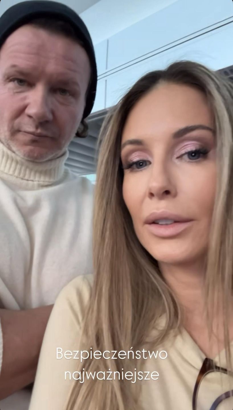 Małgorzata Rozenek i Radosław Majdan