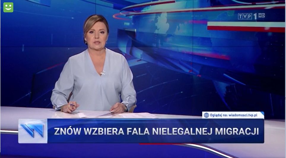 Robili to przez prawie 3 minuty. "Wiadomości" porównywały mur z Polski i USA