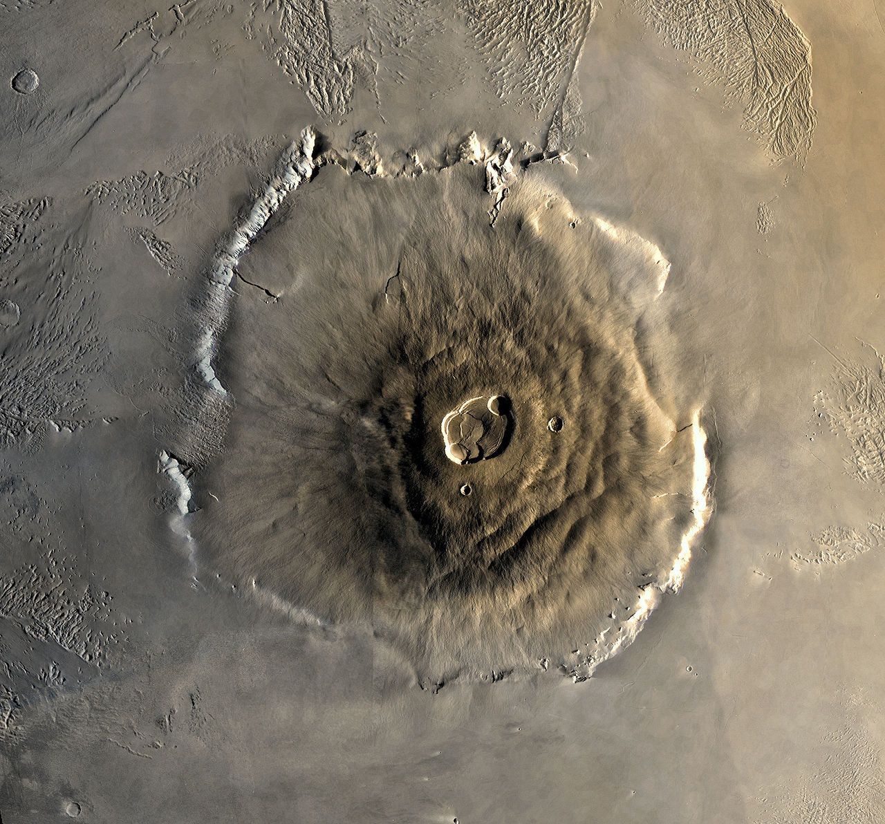 Olympus Mons, zdjęcie ilustarcyjne