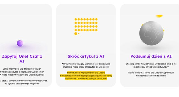 Onet wchodzi w sztuczną inteligencję. Pomaga OpenAI