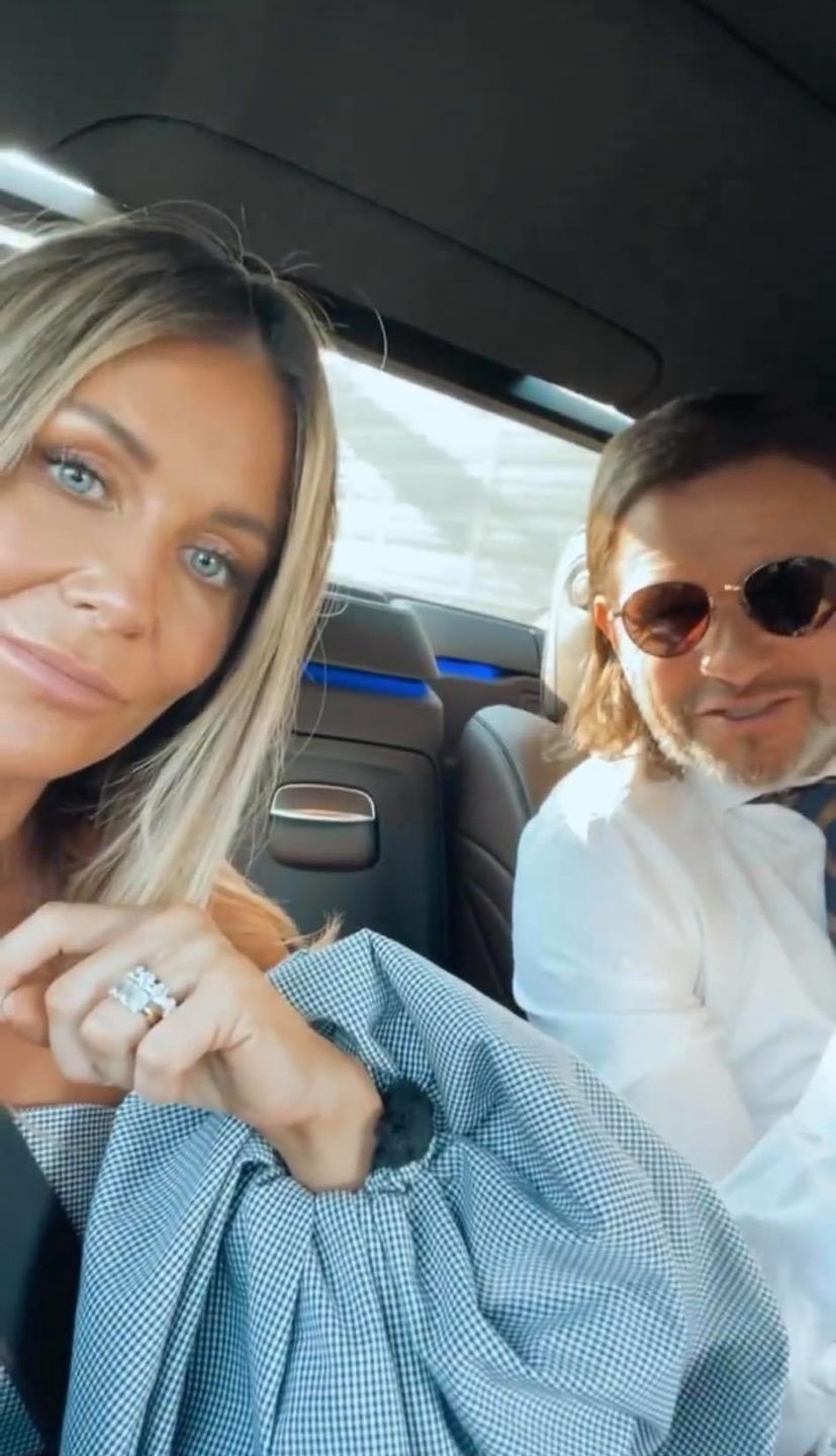 Małgorzata Rozenek i Radosław Majdan