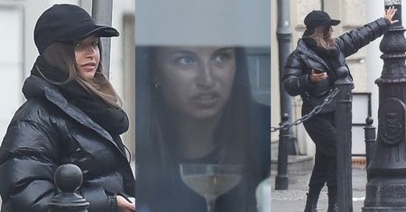 Julia Wieniawa strzela grymaśne miny, sącząc popołudniowego drinka (ZDJĘCIA)