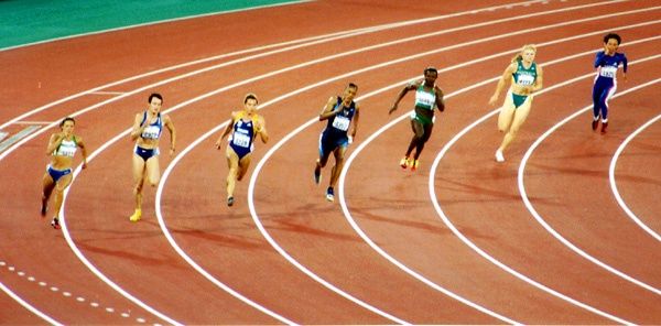 Marion Jones w Sydney fot. domena publiczna
