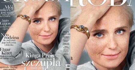 43-letnia Kinga Preis znów bez retuszu!