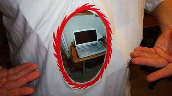 Cyfrowa koszulka w stylu gry "Portal" [wideo] 1