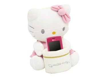 Hello Kitty jako uchwyt do telefonu, czyż nie słodki?