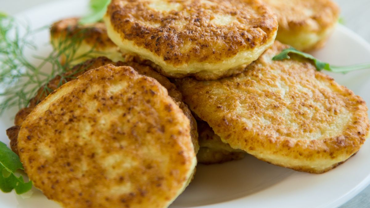 Greckie racuchy - przepis