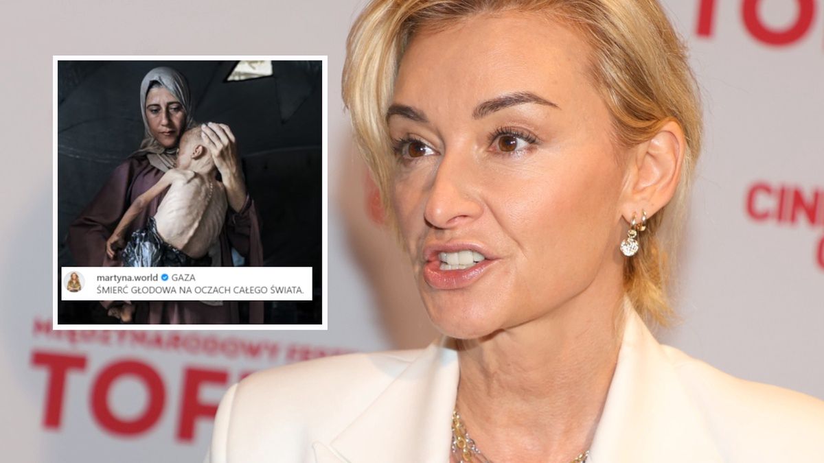 Martyna Wojciechowska zatrwożona wojną w Strefie Gazy. Lawina komentarzy pod jej wpisem