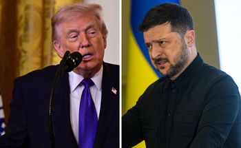 Wpis Trumpa w nocy. Atakuje Zełenskiego