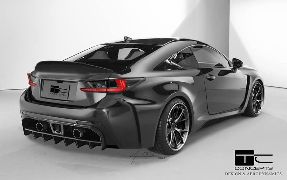 Lexus RC F doprawiony na ostro przez TC Concepts