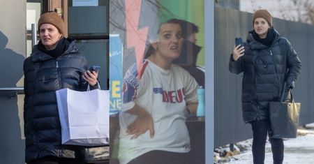 Zofia Zborowska kręci się po mieście, po czym zasiada z koleżanką w modnej knajpie, odsłaniając CIĄŻOWY BRZUCH (ZDJĘCIA)