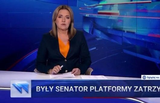 Wpadka "Wiadomości". Danuta Holecka błędnie podała miejsce pracy zatrzymanego Macieja Wituckiego