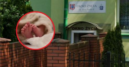 Malutki chłopiec w oknie życia. Matka ma czas, by po niego wrócić