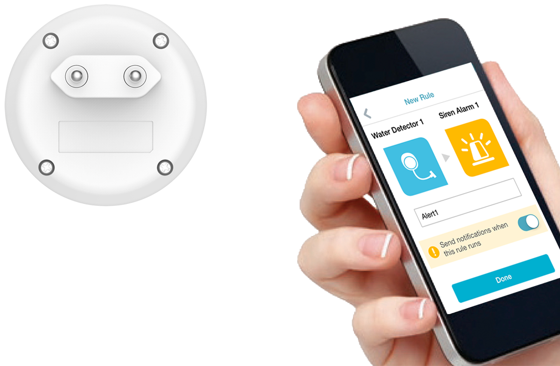 D-Link DCH-S160: kompaktowy czujnik zalania z alarmem i WiFi 3