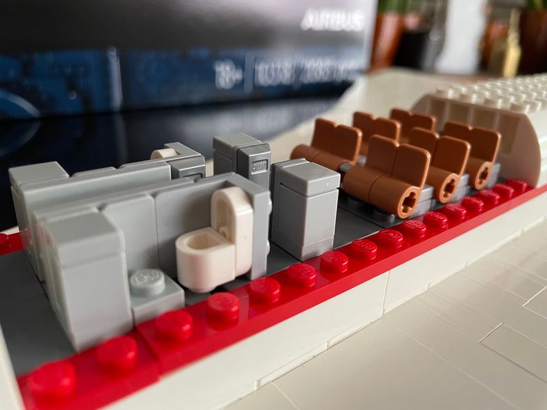 Concorde z klocków LEGO