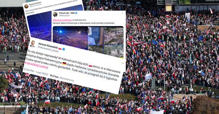 "Klapa frekwencyjna". Jest reakcja PiS na marsz w Warszawie