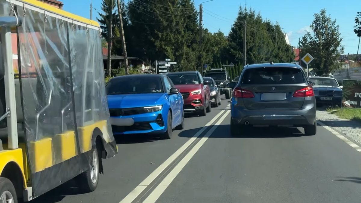 Turyści wracają z Mierzei Wiślanej.