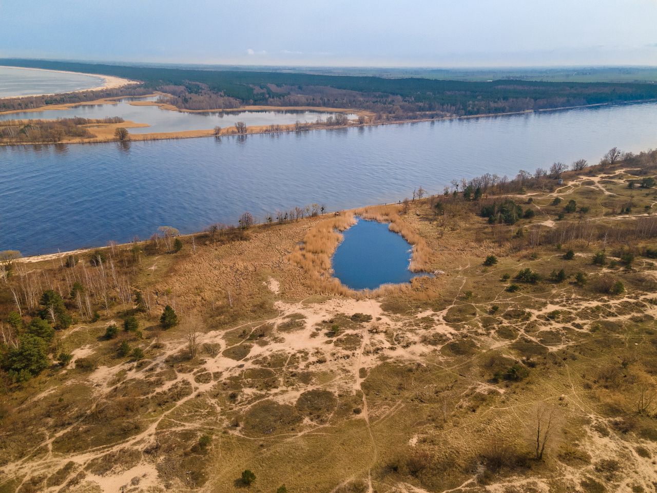 Mewia Łacha. Turyści utknęli na platformie widokowej