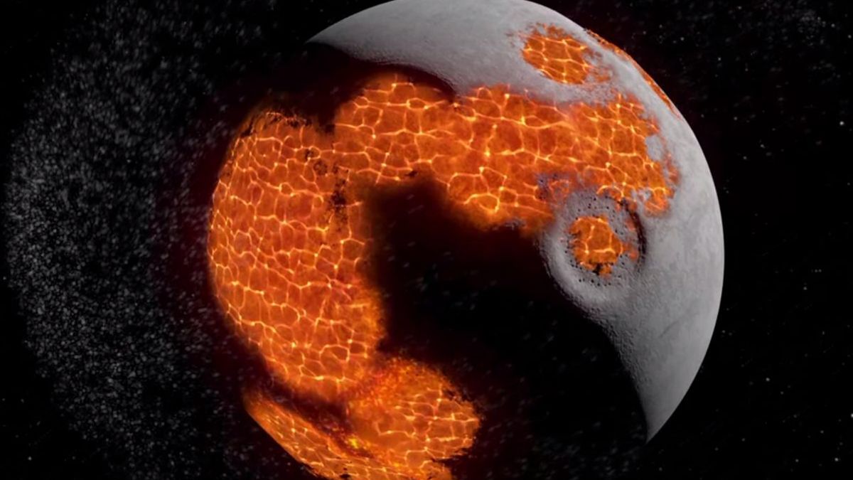 Krótka historia życia Księżyca uchwycona na filmie [wideo] 1