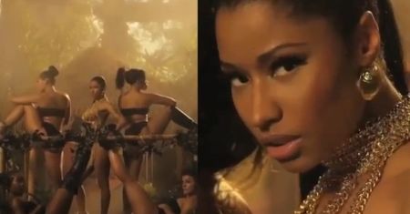 Nicki Minaj kusi w nowym teledysku!