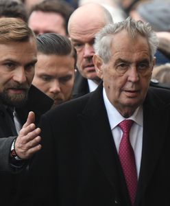 Prezydent Czech wyśmiał służby wywiadowcze USA