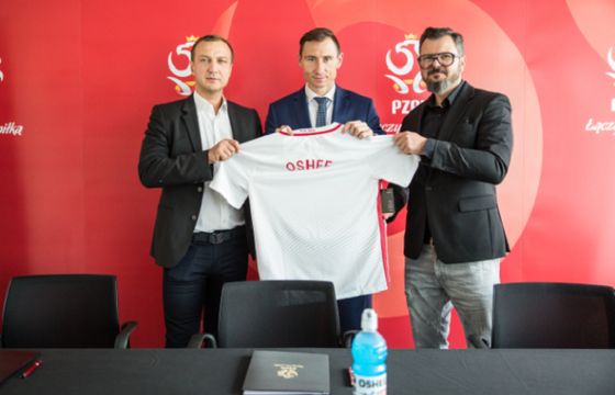 Oshee oficjalnym sponsorem piłkarskiej reprezentacji Polski