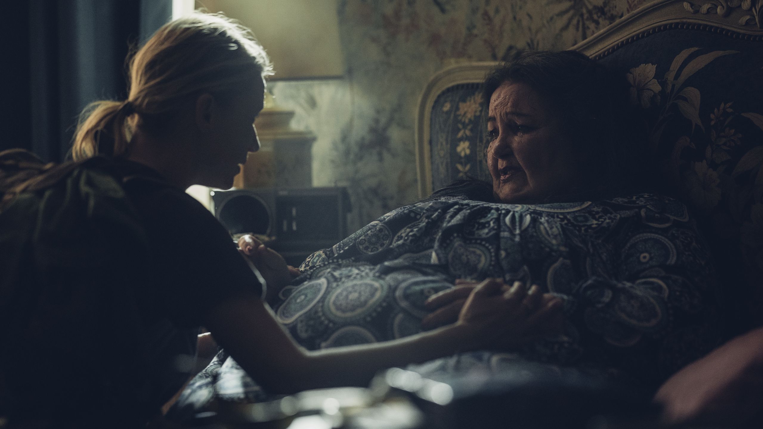 Charakteryzacja Anny Dymnej w serialu Netfliksa "Wielka woda"