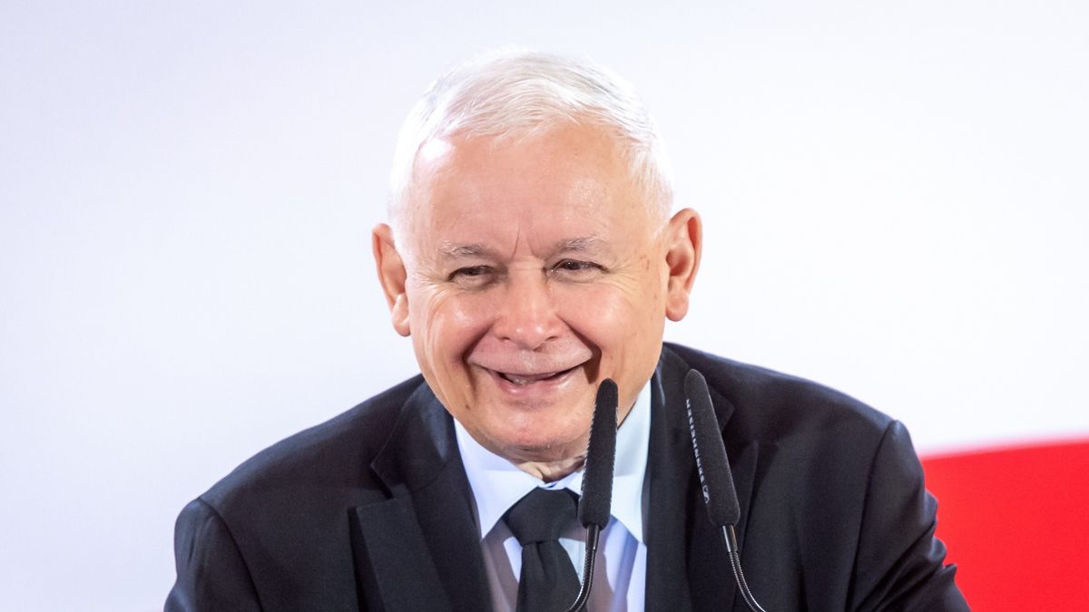 Prezes PiS Jarosław Kaczyński