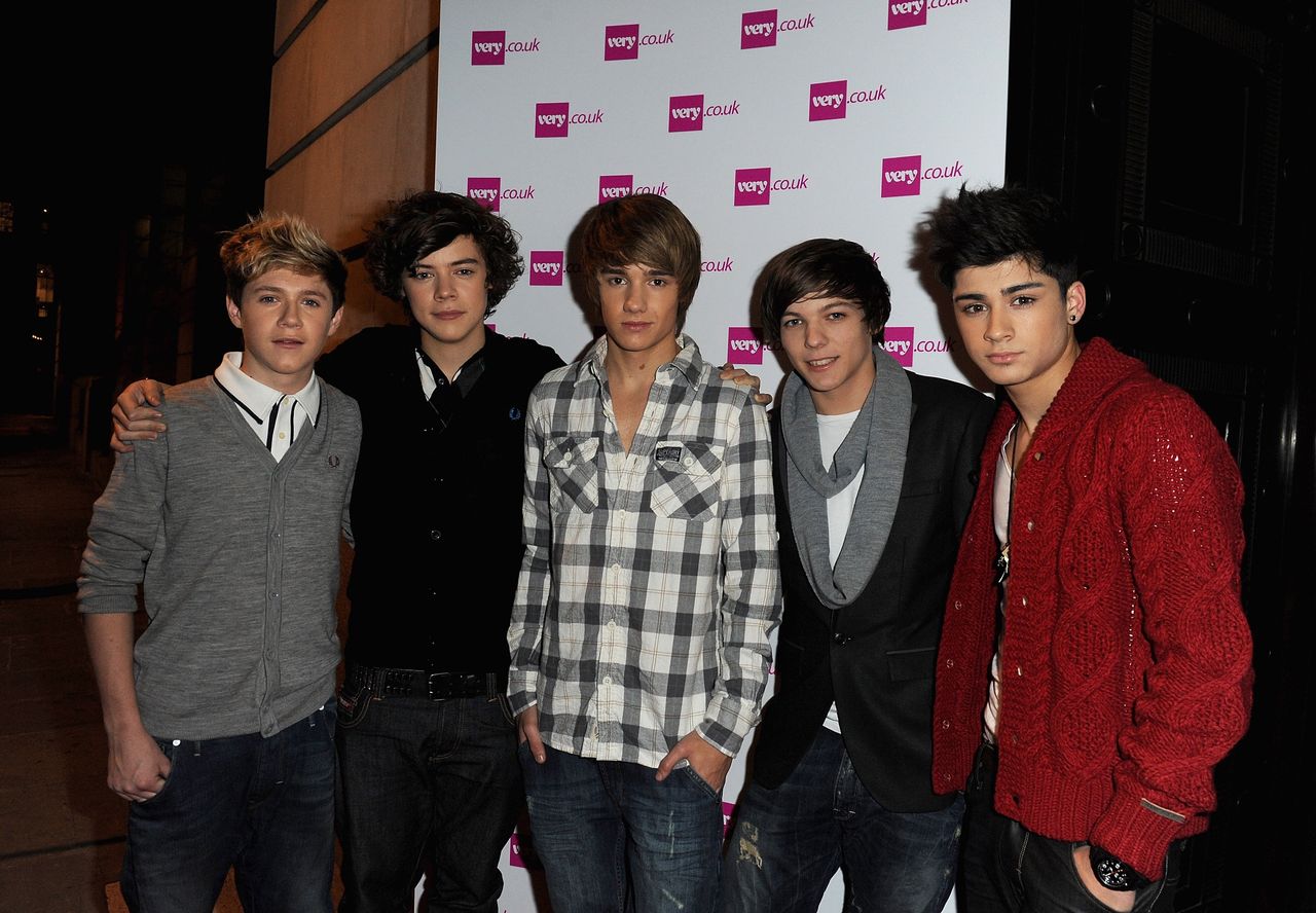 One Direction during the "X Factor" days