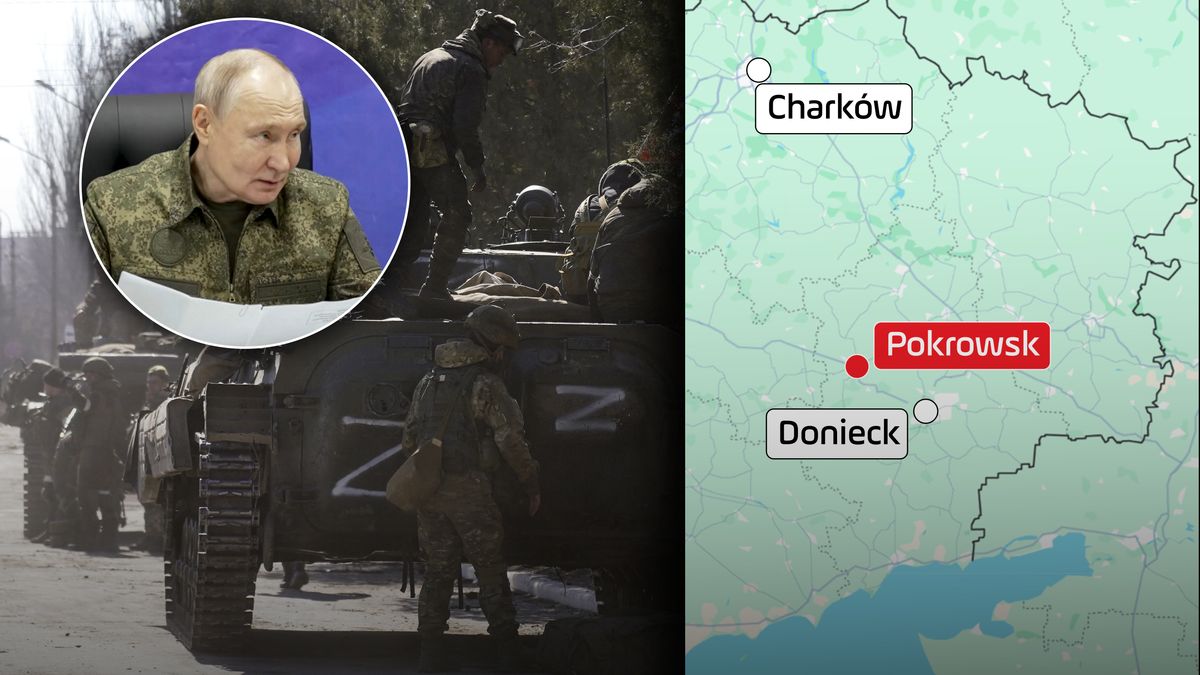 Co dla Ukrainy oznacza upadek Pokrowska