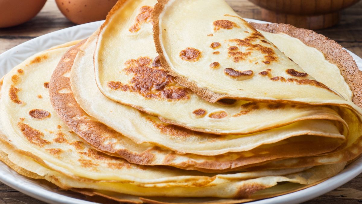 Moja mama robi naleśniki na zsiadłym mleku