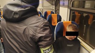 Poszukiwany diler zatrzymany podczas jazdy pociągiem