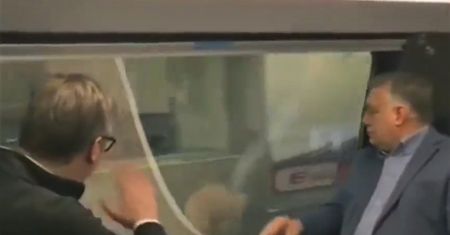 Kompromitacja. Prezydent Serbii nagrany. Obok siedział Orban