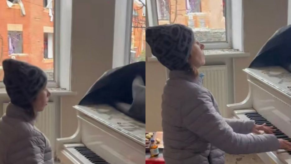 Mama użytkowniczki TikToka zagrała poruszającą melodię