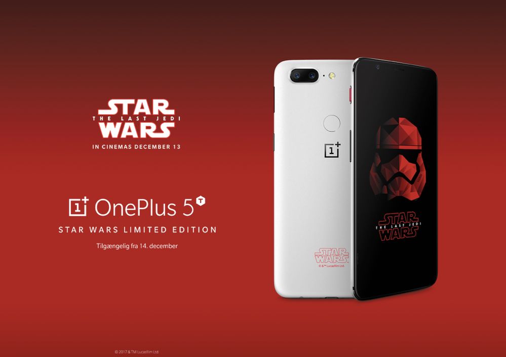 OnePlus 5T Star Wars