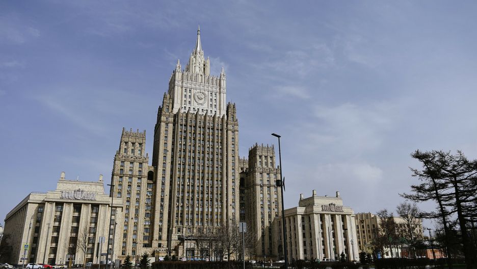 Rosja. 10 amerykańskich dyplomatów uznanych za "osoby niepożądane" (na zdjęciu MSZ Rosji)