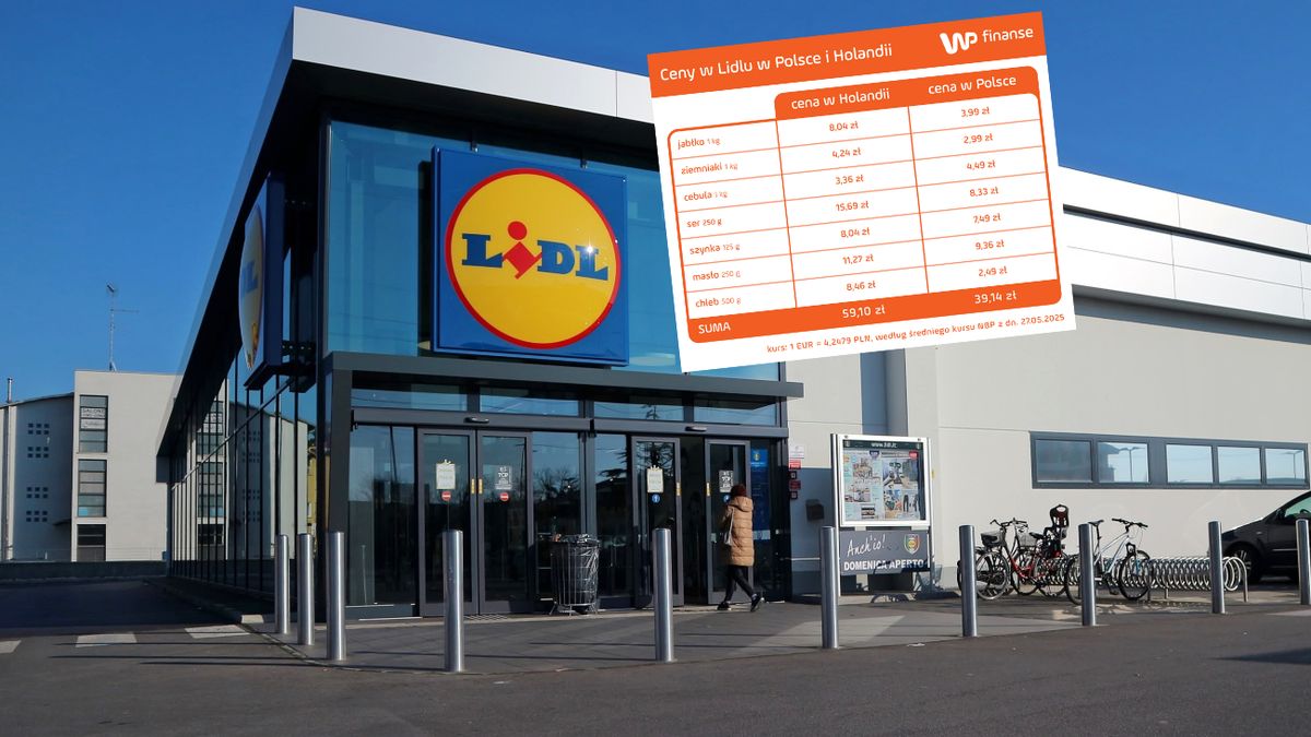 Porównaliśmy ceny 7 produktów w Lidlu w Polsce i Holandii