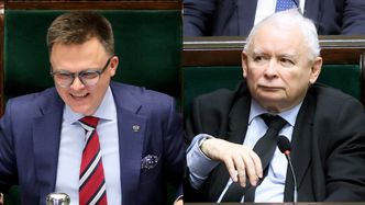 Szymon Hołownia zaliczył WPADKĘ, która wywołała salwy śmiechu w Sejmie. Odmienna reakcja Jarosława Kaczyńskiego mówi wszystko (WIDEO)