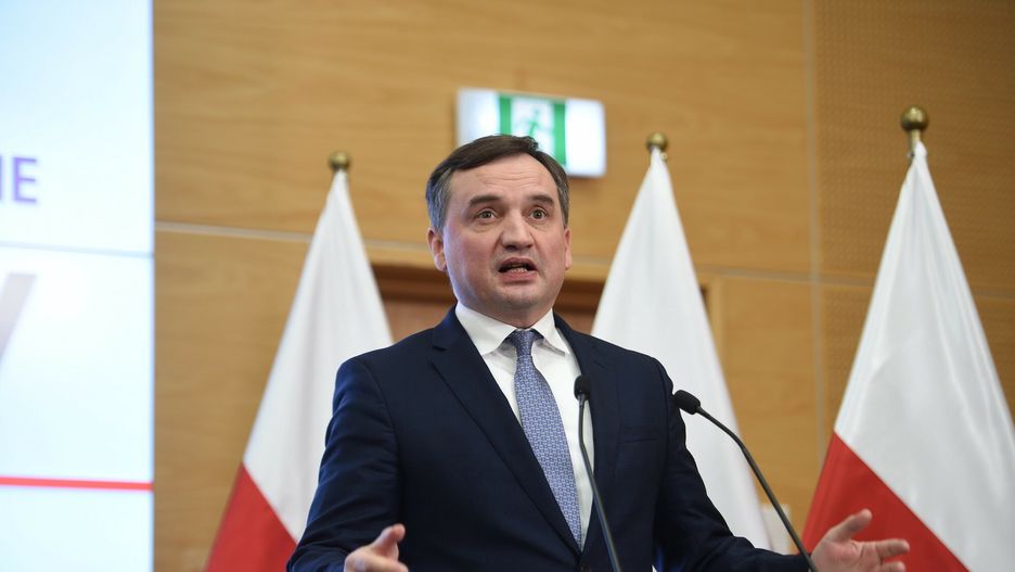 Konferencja Prokuratora Generalnego Zbigniewa Ziobro15.11.2021 Warszawa Konferencja Ministra Sprawiedliwosci Prokuratora Generalnego Zbigniewa Ziobro  fot. Zbyszek Kaczmarek/REPORTER
n/z: Zbigniew ZiobroZbyszek Kaczmarek/REPORTER