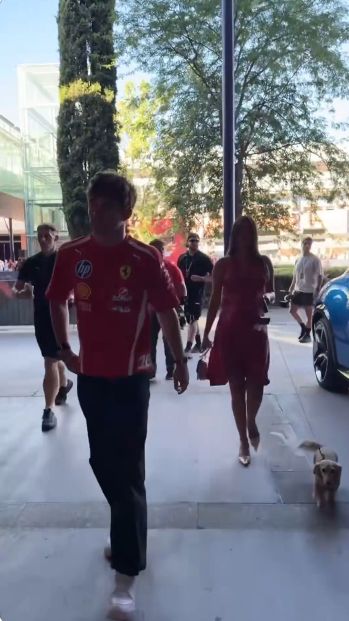 Charles Leclerc i Alexandra Saint Mleux