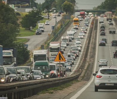 Obwodnica Trójmiasta stoi. "Korek ma kilka kilometrów"